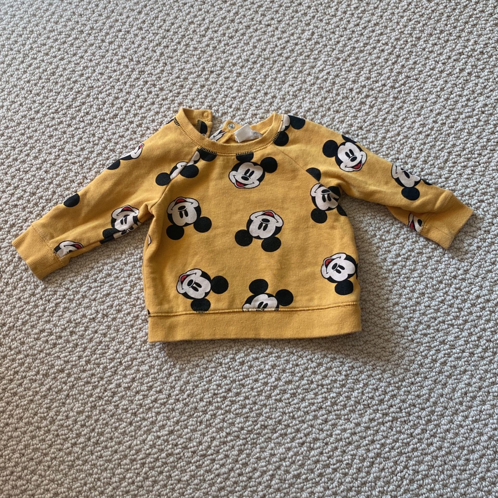 H&M Disney Baby Mickey Mouse Sweater