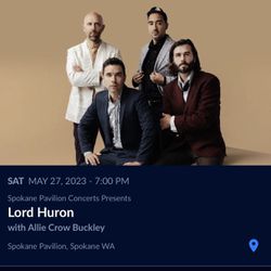 3 Tickets For Lord Huron