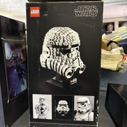 Star Wars helmet made out of LEGO Prize, Ninety Dollar in a box never use