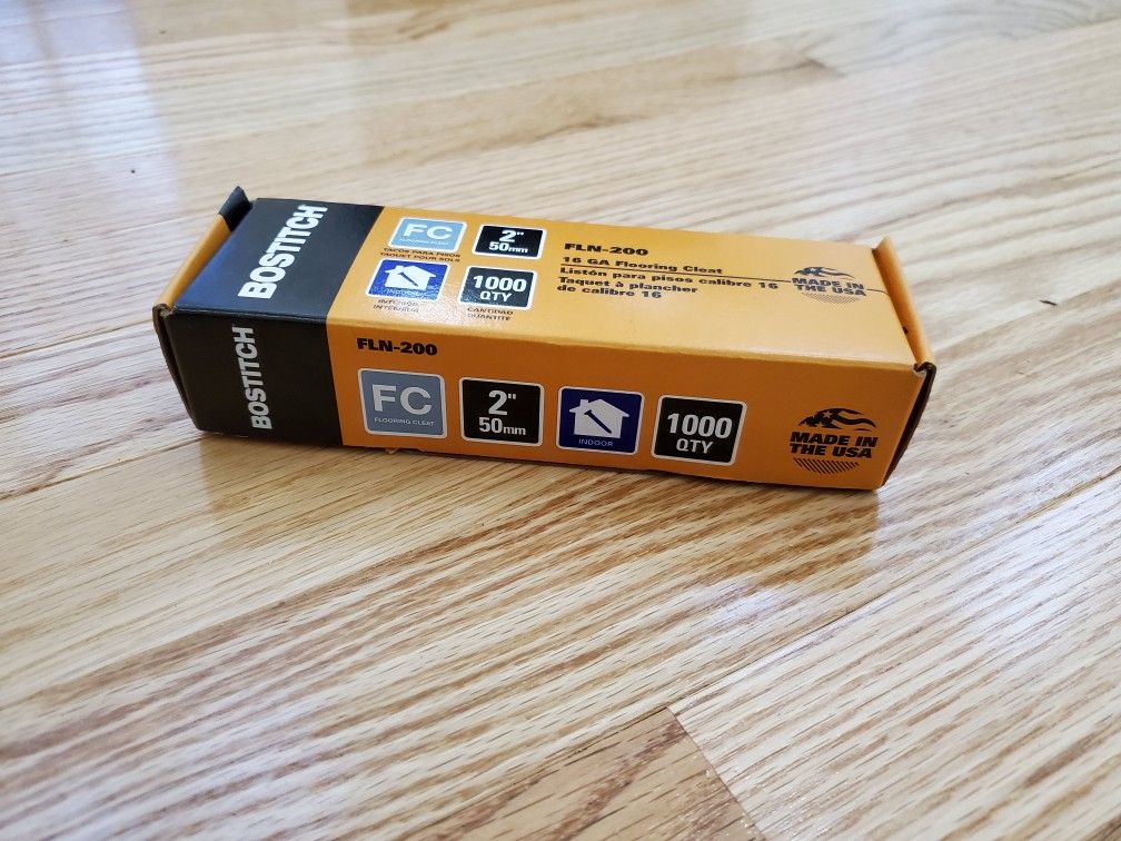 Hardwood Flooring BOSTIRCH Flooring Cleats 2" / 50mm