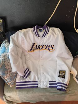 LA Lakers UltraGame Satin Bomber Jacket