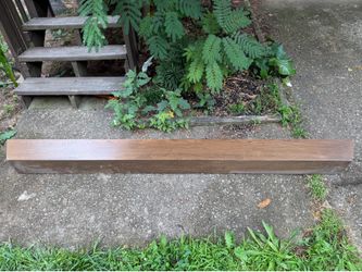 White oak mantle/shelf