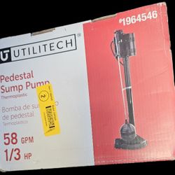Utiletck Pedestal Sump Pump