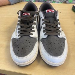 Travis Scott x Air Jordan 1 Retro Low OG 'Reverse Mocha' Size 11