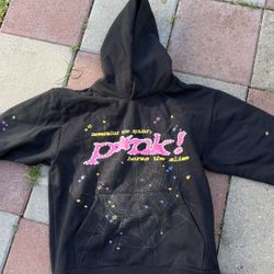 Pink Sp5der Hoodie