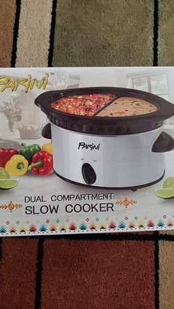 Dual Compartment Slow Cooker