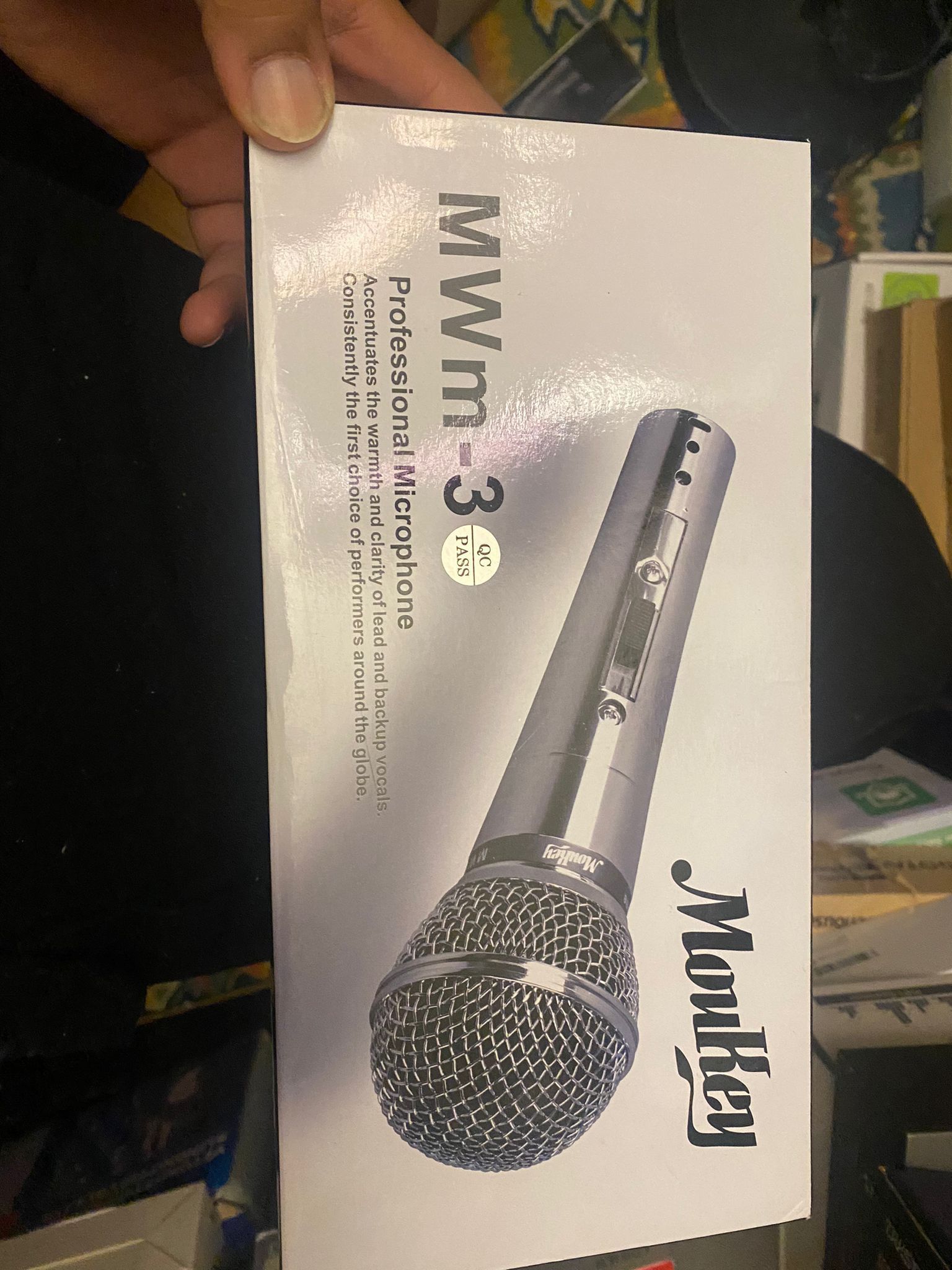 Microphone, MouKey MWm-3 Professional, New