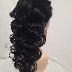 100 Percent Pure Human Hair Lace Front Wig 