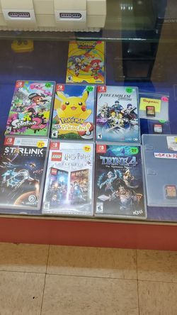 CG video games .Nintendo switch games