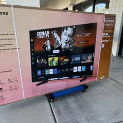 85 Tv Samsung Smart 4k HDTV In Box 6 Month Warranty.  Free Delivery 