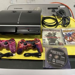 PlayStation 3 160gb Fat PS3 Bundle  