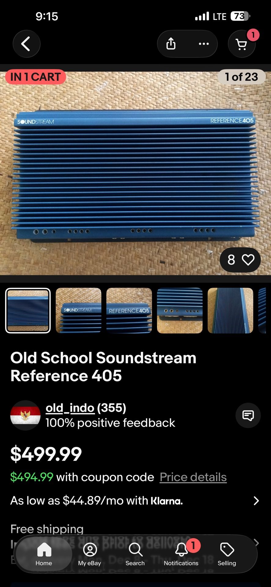 Sound stream 405s Amp