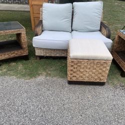Wicker Patio Set