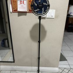 New Rechargeable Fan Adjust Up And Down