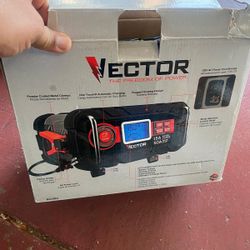 15 Amp Automatic 12V Battery Charger with 50 Amp Engine Start and Alternator Check