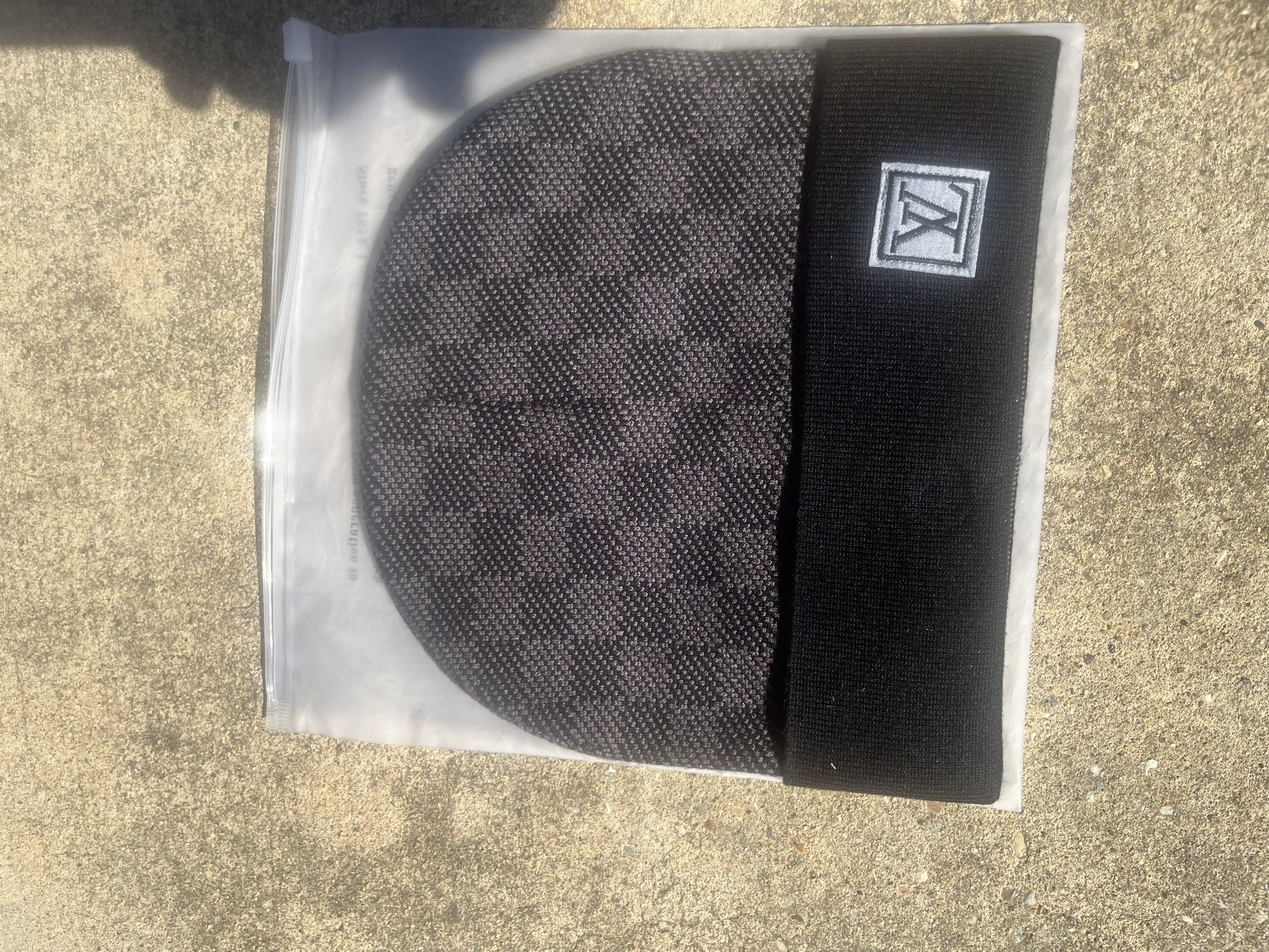 Louis Vuitton Black And Grey Hat
