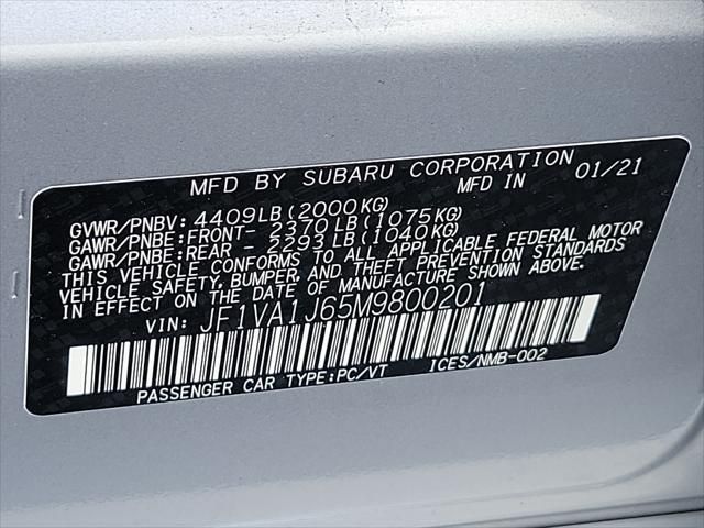 2021 Subaru WRX