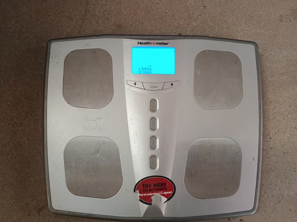 Digital Weight Scale And Electric BF% Estimator