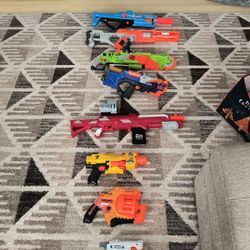 Nerf Gun Lot