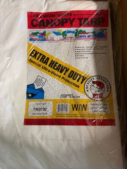 Lona extra heavy dury 7 x 30 ft