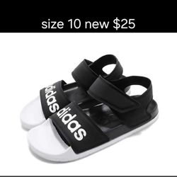 New Adidas Sandals Womens  Size 10 Or Mens  Size 9