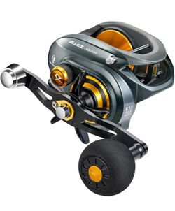 Piscifun Alijoz 400 Baitcaster Fishing Reel, Gray - 8.1:1, Right Hand Retrieve