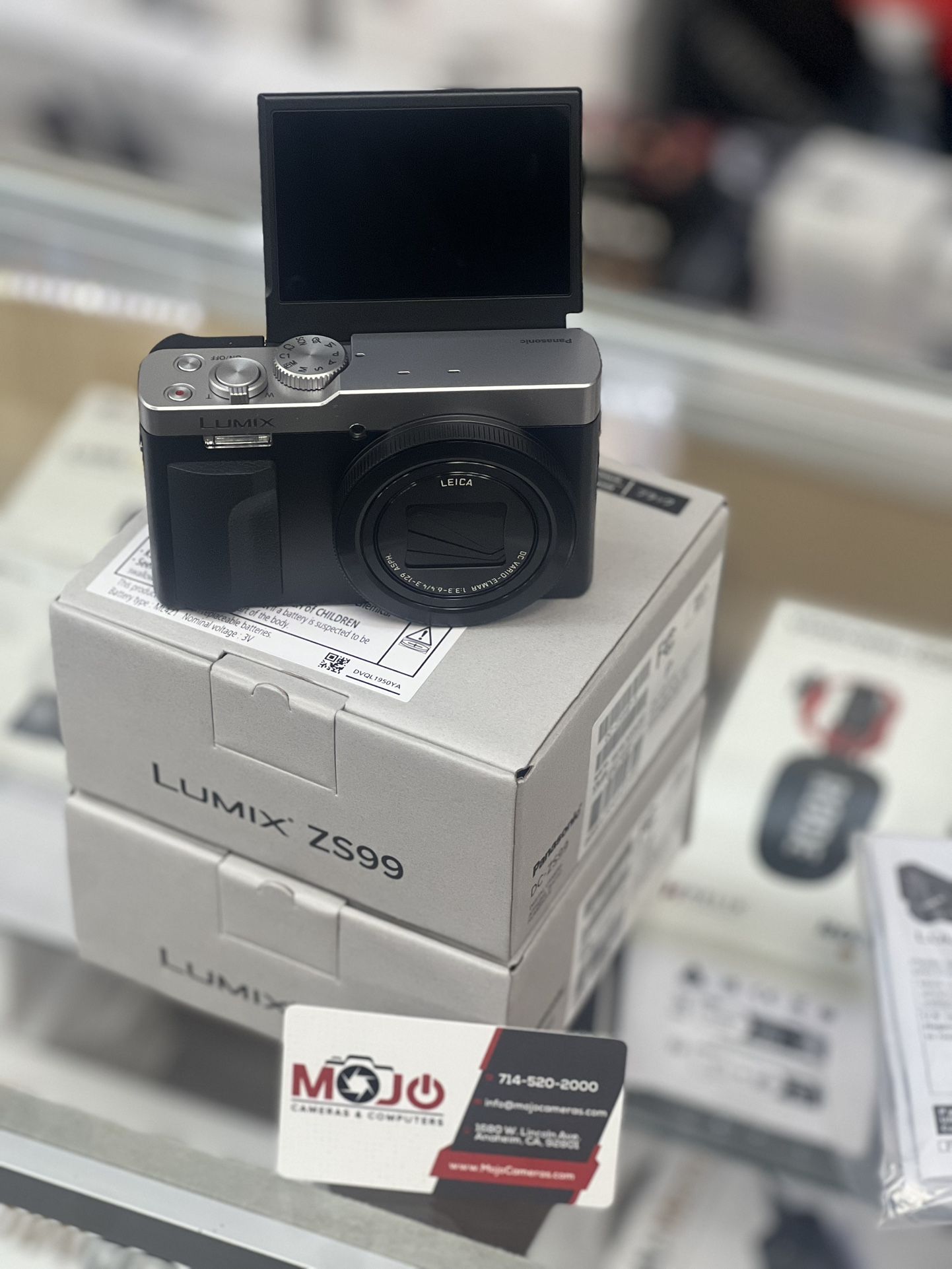 Panasonic ZS99 Digital Camera (Silver)