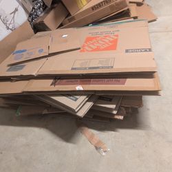 Moving Boxes (And Assorted Packing Materials)