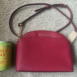Michael Kors Red Purse 