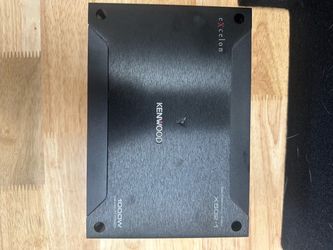 Kenwood Amp and Sub