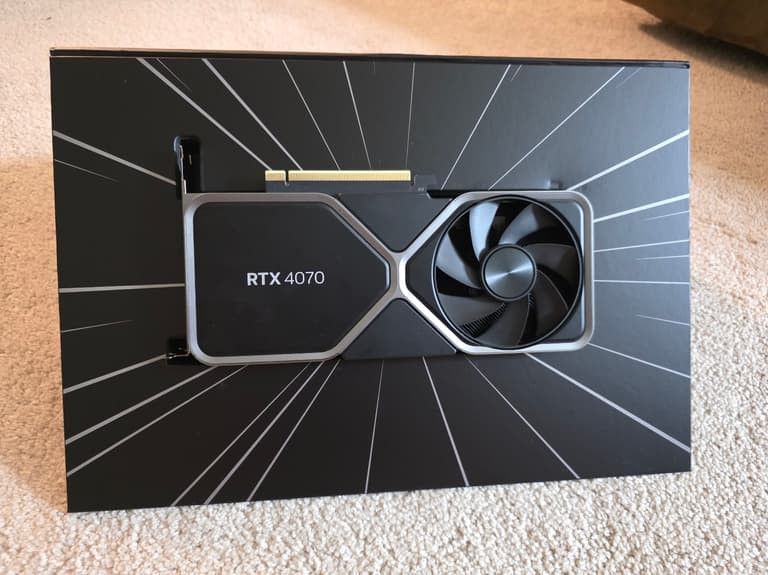 NVIDIA RTX 4070 FOUNDERS EDITION