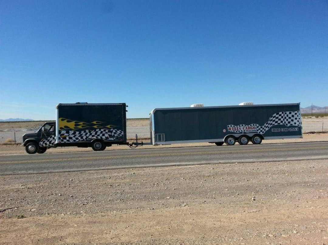 34 FT Wells Cargo Enclosed Trailer