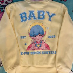 k pop demon hunters sweater