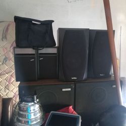 Bose & Infinity Shelf Speakers 