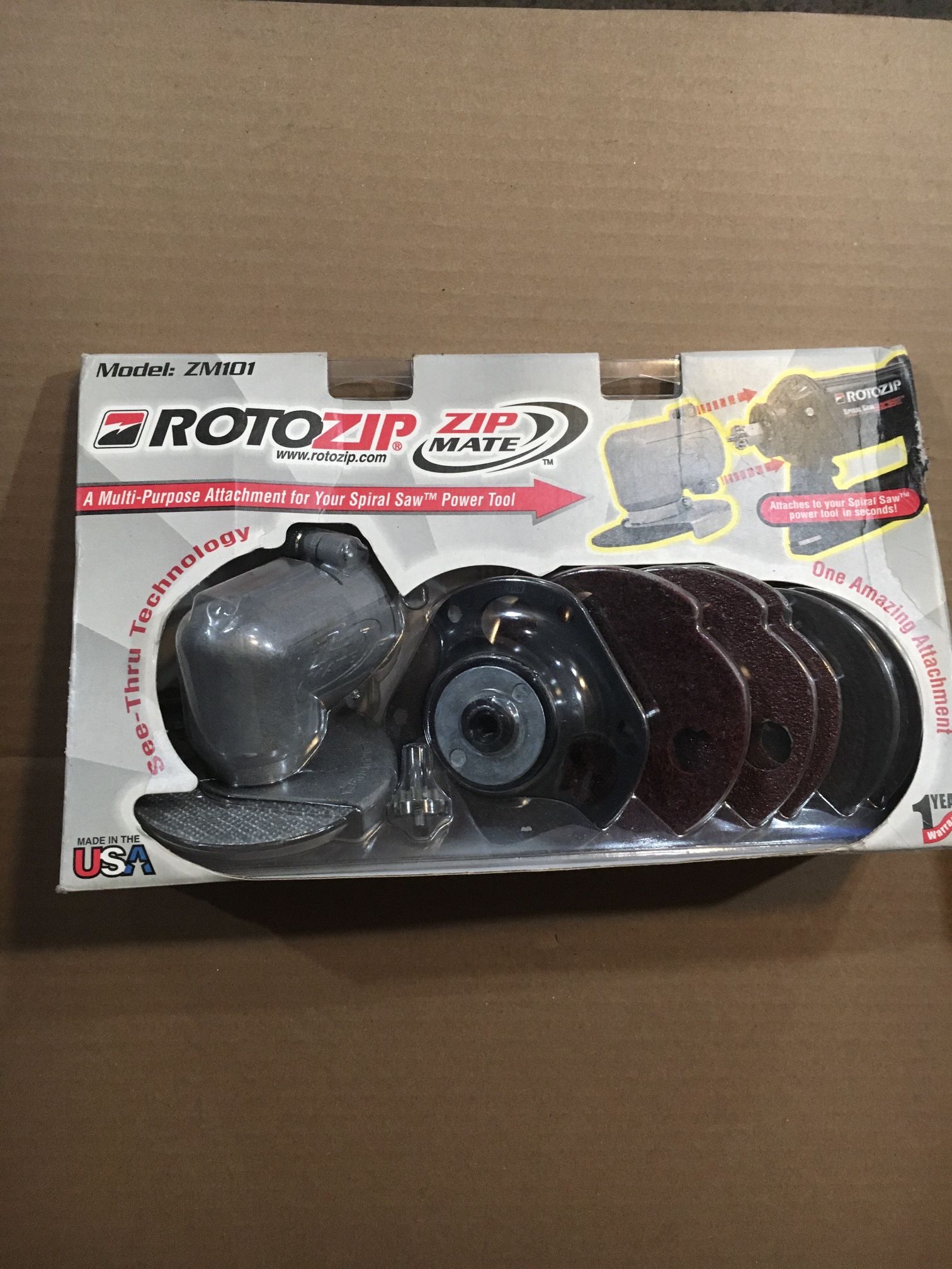 Roto Zip Zip Mate Multi Purpose Attachment Model ZM101