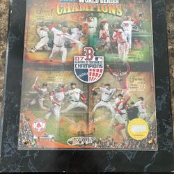Boston Red Sox 2007 World Champions Commemorative Plaque 
