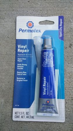 New Permatex Vinyl Repair Kit