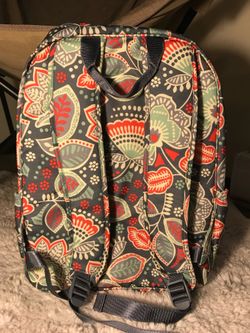 Vera Bradley Laptop Backpack MSRP $118 in Stamped Paisley  display picture 1
