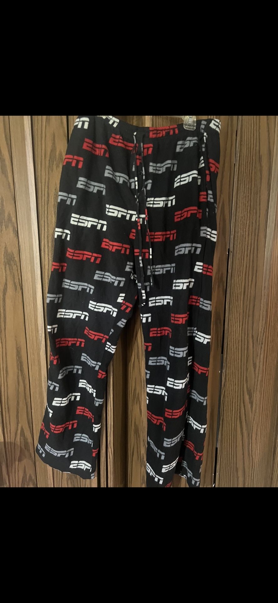 ESPN Unisex Fleece Sleep Pants Size Large