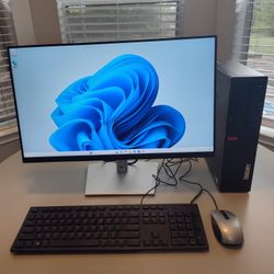 FAST FAST Lenovo/Core i5/16GB Ram/512GB SSD HD/Windows 11/Office/Dell 24" Monitor/Keyboard/Mouse