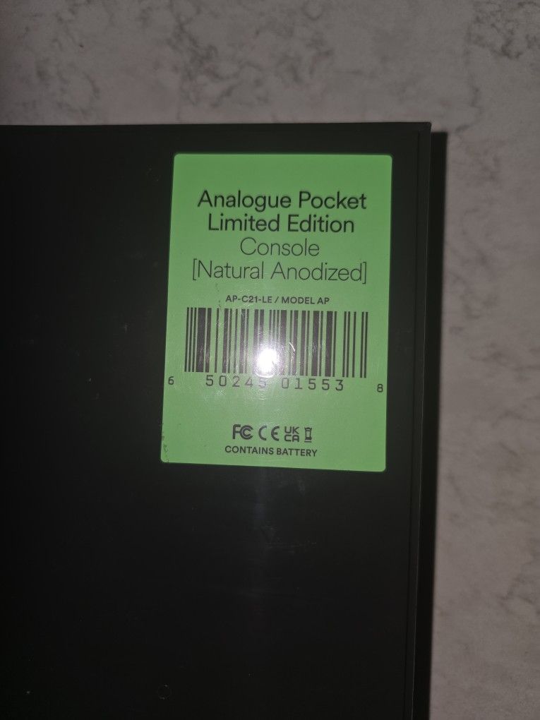 Analogue Pocket Aluminum Natual Anodized