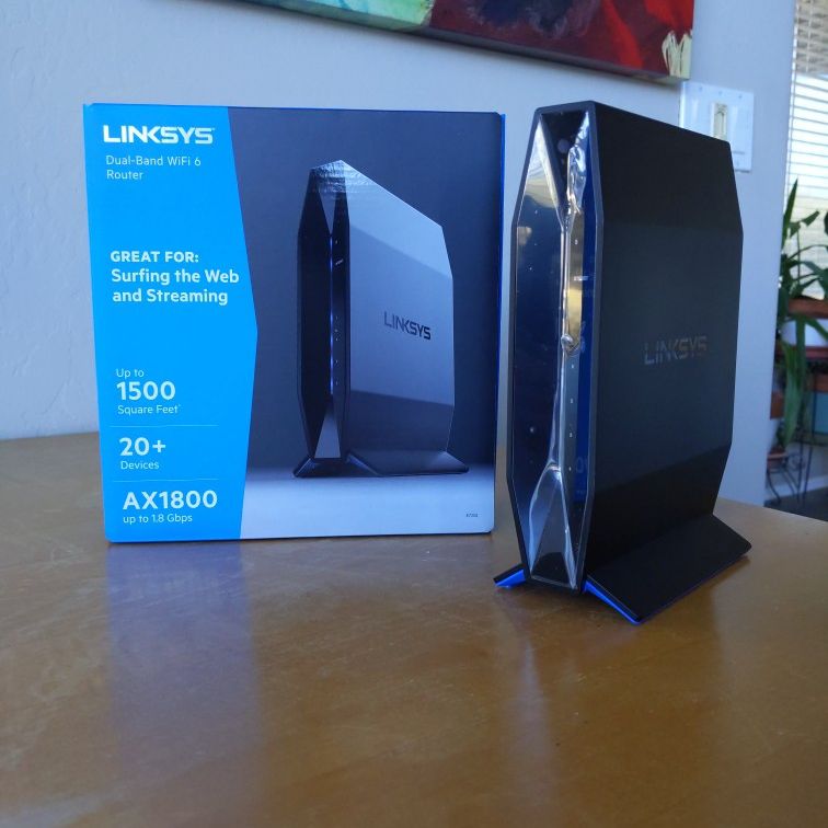Linksys AX1800 Dual-Band WiFi 6 Router