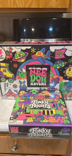 Nee Doh Advent Calendar & Funky Frights Bundle