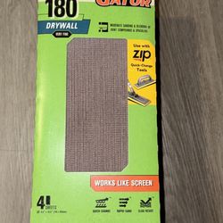 Gator 180 Grit Sheet Sandpaper