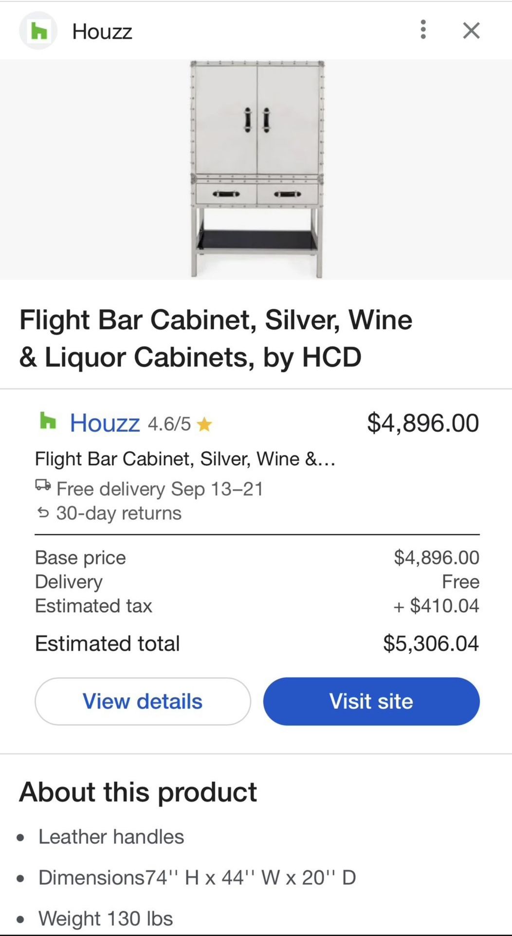 Z Gallerie Flight Bar for Sale in Las Vegas, NV OfferUp