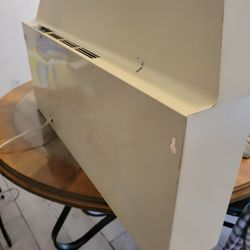 campana para estufa color beige 