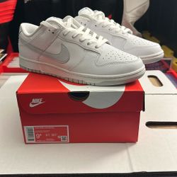 Nike Dunk Low White Pure Platinum 