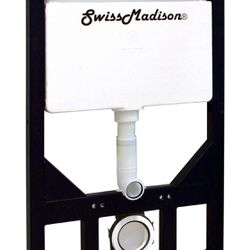 Swiss Madison Well Made Forever SM-WC424 Toilet Tank Carrier, For 2 x 4 Residential Studs, White