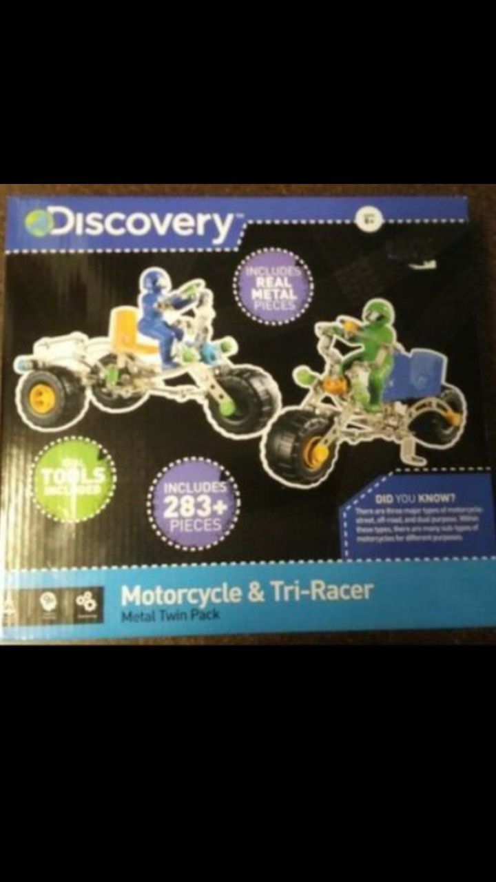 Discovery motorcycle new set
