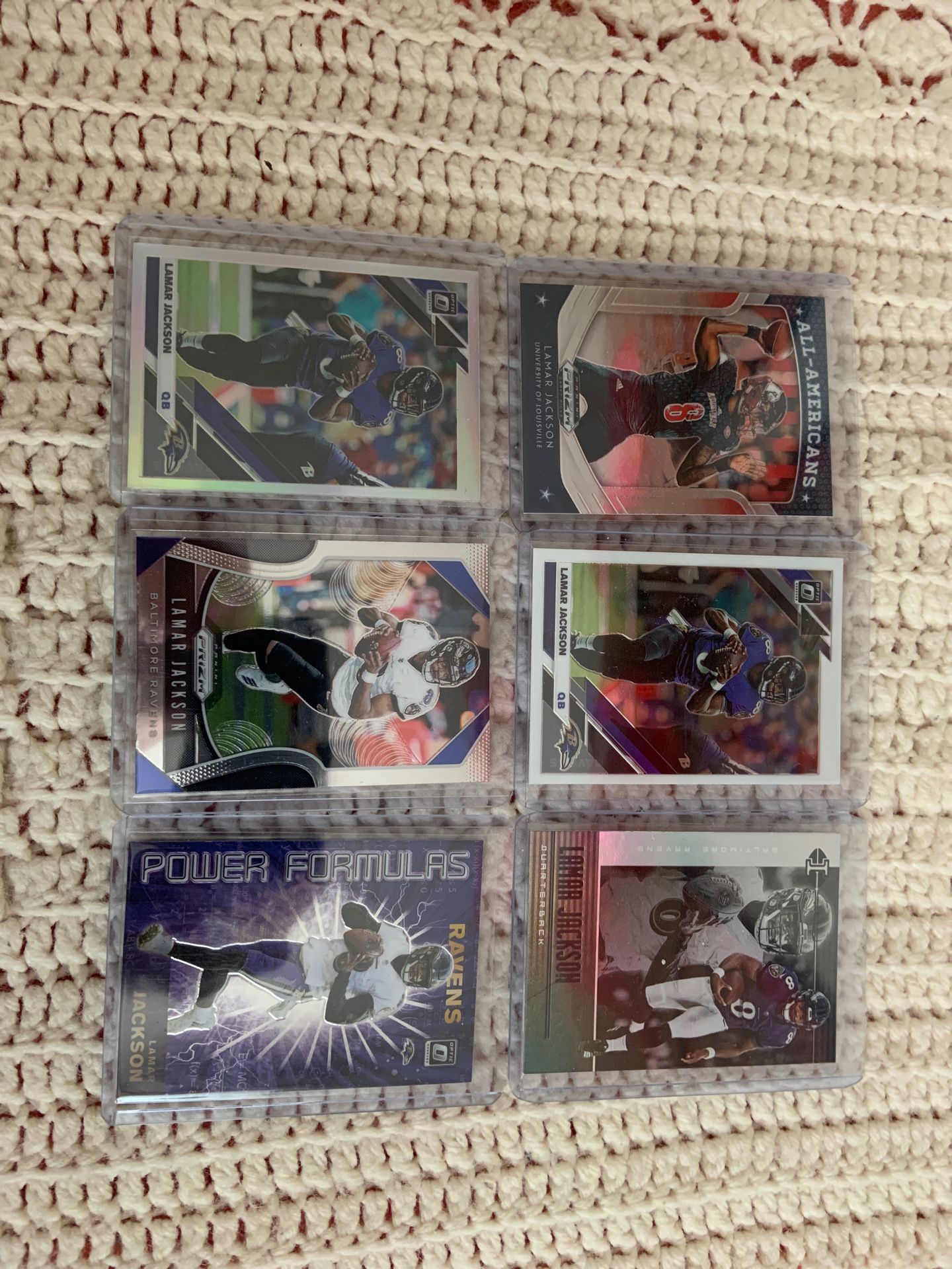 Lamar Jackson football cards